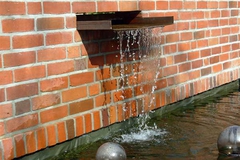 modernes Wasserspiel