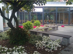 Innenhof Hamburg-Haus