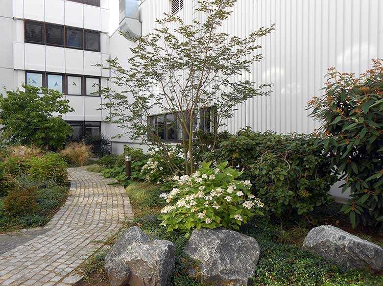 Innenhof Industriebetrieb Fuhlsbüttel