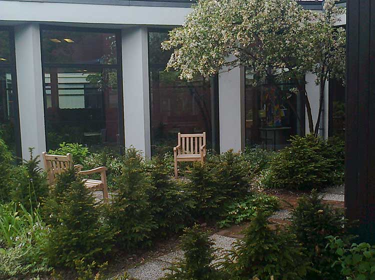 Innenhof Hamburg-Haus