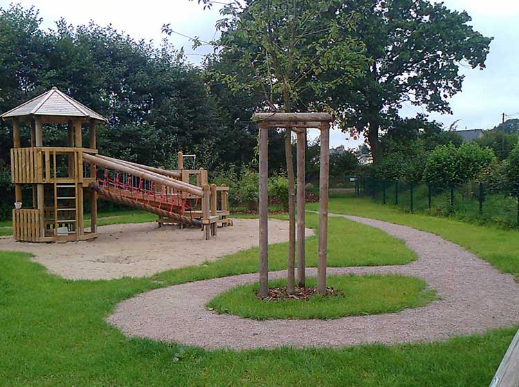 Bobbycar Rennstrecke