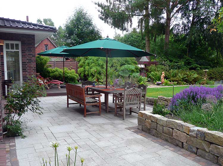 Terrasse aus anderer Perspektive